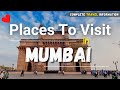 Places to visit in mumbai  mumbai darshan  mumbai tourist places  mumbai trip mumbai