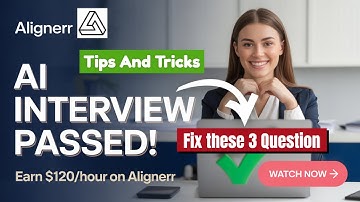 🚀 How to PASS Alignerr AI Interview & Find $120/Hour Jobs (Step-by-Step Guide)