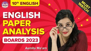 BOARDS 2023 English Paper Analysis | CBSE Class 10 Boards 2023 | BYJU'S screenshot 3