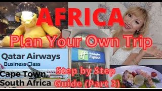 Qatar Airways Business Class A350, Cape Town South Africa