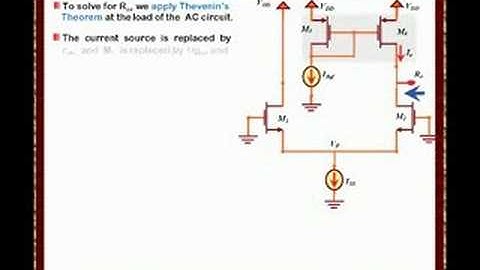 Analog CMOS VLSI Lecture-4 Part-3