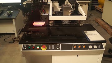 AMI HMI Model MSP-886PC Screen Printer SN 776459/14 setup