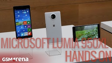 Microsoft Lumia 950XL hands-on
