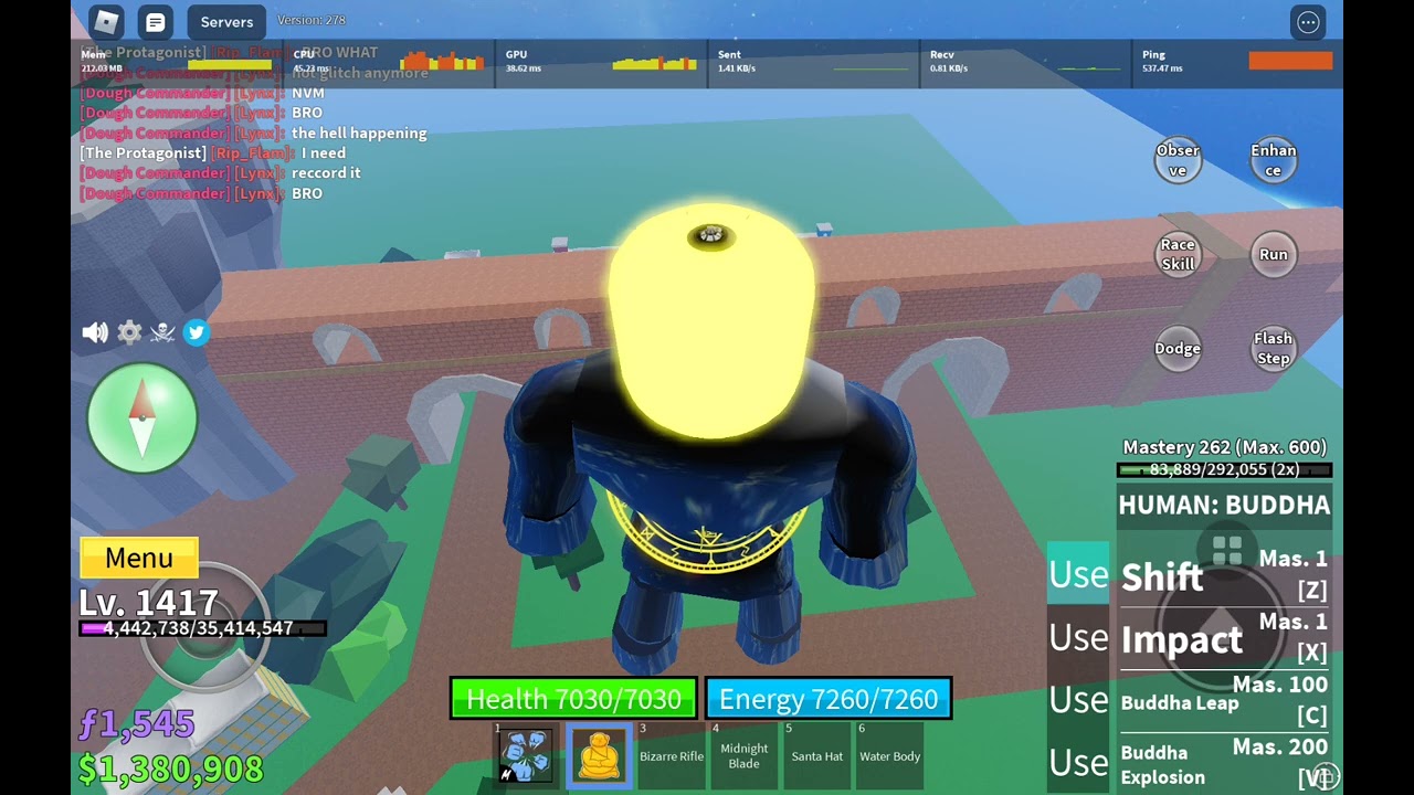 All Blox Fruits Buddha Glitch - The Nature Hero