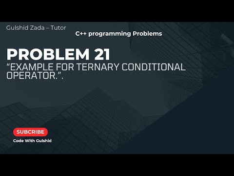 Problem No#21: Find Greater, Smaller or Zero using Ternary and Nested Ternary Operator in C++