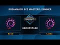 SC2 - Serral vs. Lambo - DreamHack SC2 Masters Summer - Group D - EU