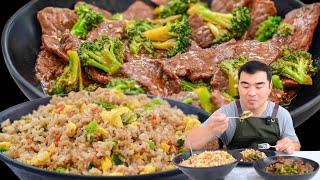 Recipe Request | Broccoli and Beef Stir Fry with Garlic Egg Fried Rice