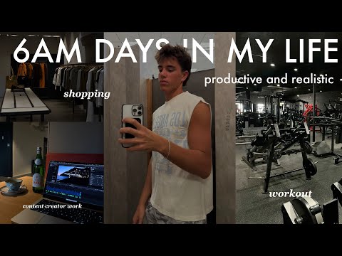 Waking Up at 6AM Changed My Life (REALISTIC Day in My Life)