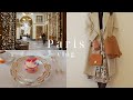 Polèneのバッグ&冬コーデ紹介 | 華やかなレストランとパリのイルミネーション巡り | Parisでクリスマスを楽しむ♡ フランス暮らし vlog