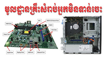 មូលដ្ឋានគ្រឹះ Computer | Introduction to know Hardware & Software computer