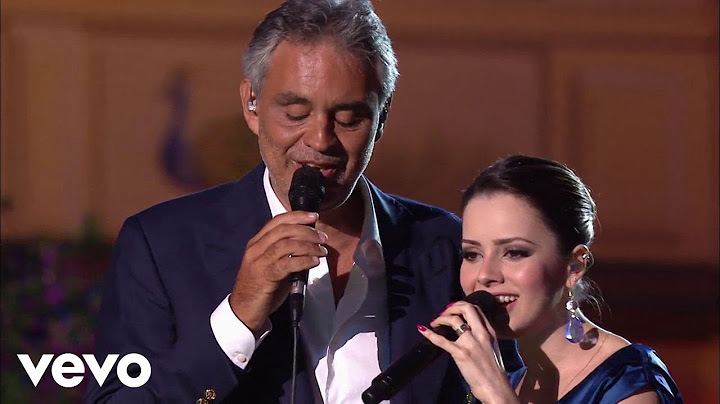 Andrea Bocelli, Sandy - Corcovado (Live From Portrofino / 2012)
