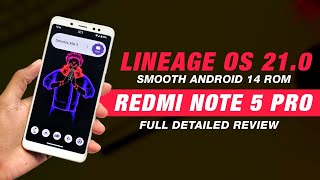 Lineage OS 21.0 For Redmi Note 5 Pro | Android 14 | Smooth Rom | Full Detailed Review screenshot 5