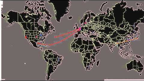 Cyber Security GeoIP Attack Map Version 1.0