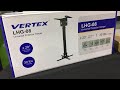 แกะกล่อง ขาแขวน โปรเจคเตอร์กับเพดาน VERTEX LHG-08 รับน้ำหนักโปรเจคเตอร์ได้ 13.6 kg