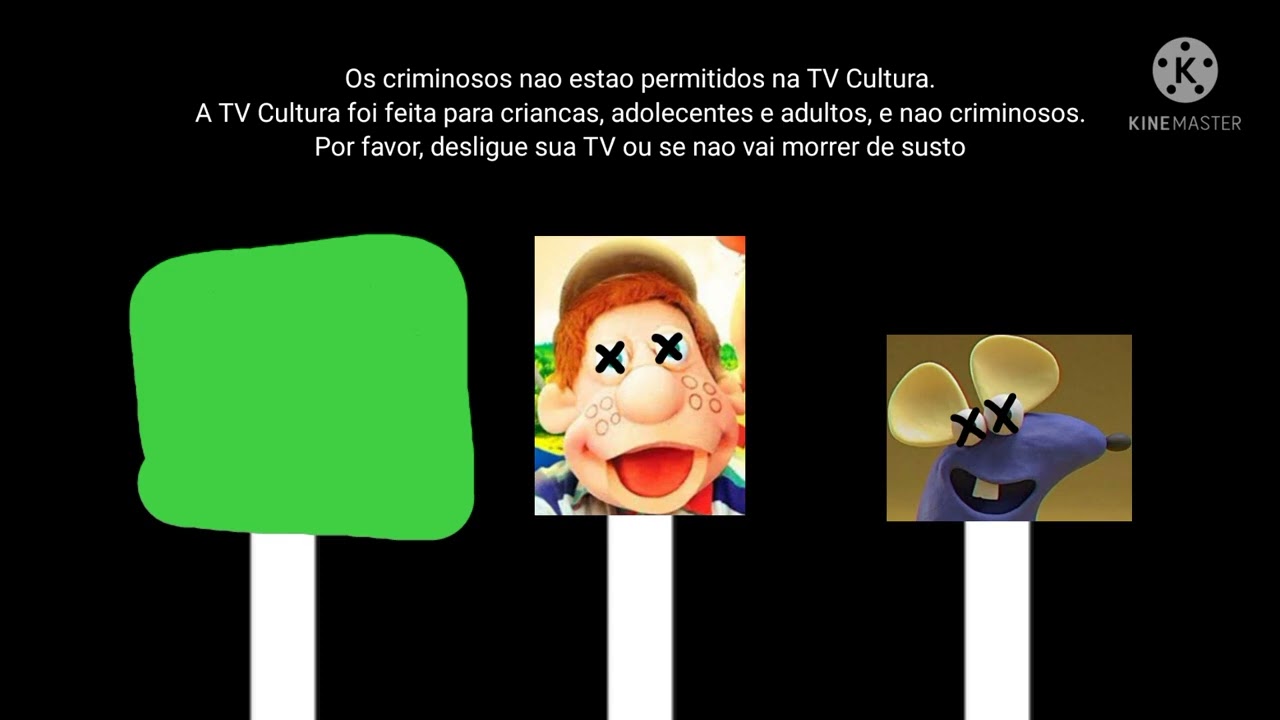 (REUPLOAD) Tela Anti Pirataria da TV Cultura de 2015 - 2017 Video Feito Para Maiores de 12 Anos 