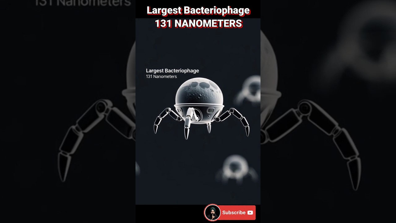 Largest Bacteriophage — 131 Nanometers Explained | The Deadliest Virus on Earth