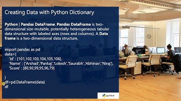 Python Programming In 30 Days Day -13(DataFrame with Python Pandas)