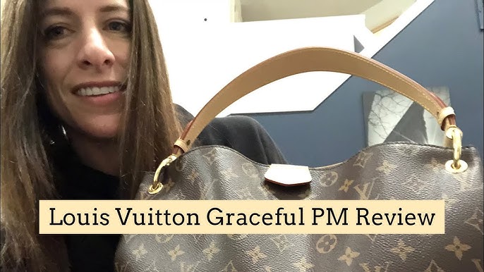 Louis Vuitton Tote Graceful Monogram PM Pivoine in Coated Canvas/Vachetta  with Brass - US