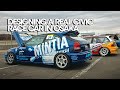 Designing a real civic race car in osaka for exceed and no good racing