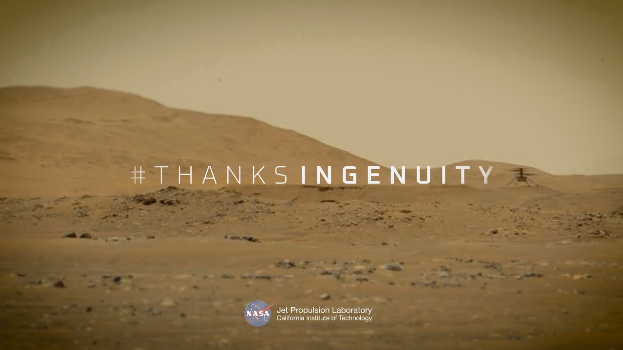 Video: NASA's Mars Helicopter Team Says Goodbye