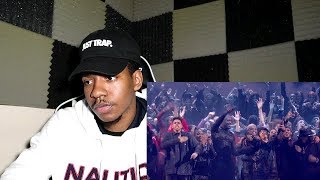 STORMZY - HEAVY IS THE HEAD MEDLEY \& ANYBODY feat. BURNA BOY [LIVE AT THE BRITs 2020] *REACTION*