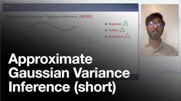 Approximate Gaussian Variance Inference (AGVI)