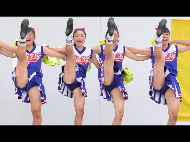 4K]茨城県立水戸商業高等学校チア・ダンス部「Blue Twinkle's