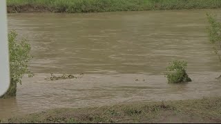 Musselshell River Rising Near Roundup