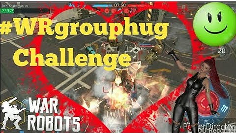 War Robots #WRgrouphug Challenge ( Battle Compilation  #4 HD)