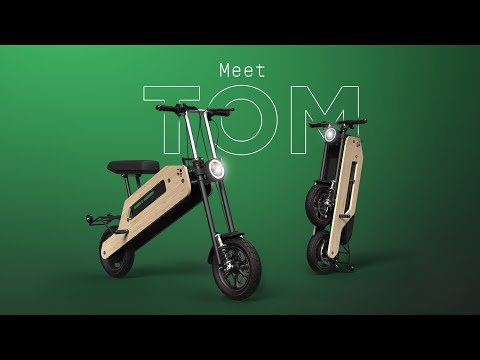 TOM | The Electric Foldable Scooter Designed in Italy