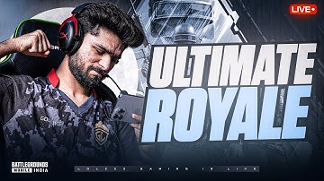 DEADLY DUO IN ULTIMATE ROYALE? | RANK PUSH TO LEGEND & CONQUEROR | BGMI LIVE