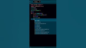 Python turtle Graphics Design #python #shorts #coding