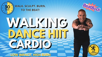 30 MIN CARDIO STYLE WALKING DANCE HIIT WORKOUT - Low Impact