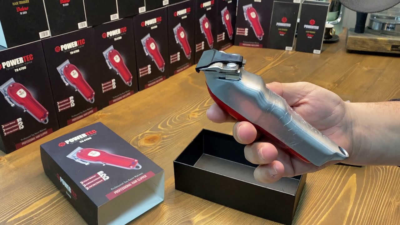 Powertec Tr4700 Profesyonel Sac Kesim Makinesi Inceleme Kutu Acilimi Youtube