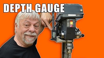 Homemade Drill Press Depth Stop / Depth Gauge