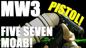 MW3: Five Seven Pistol ONLY MOAB on Bootleg!