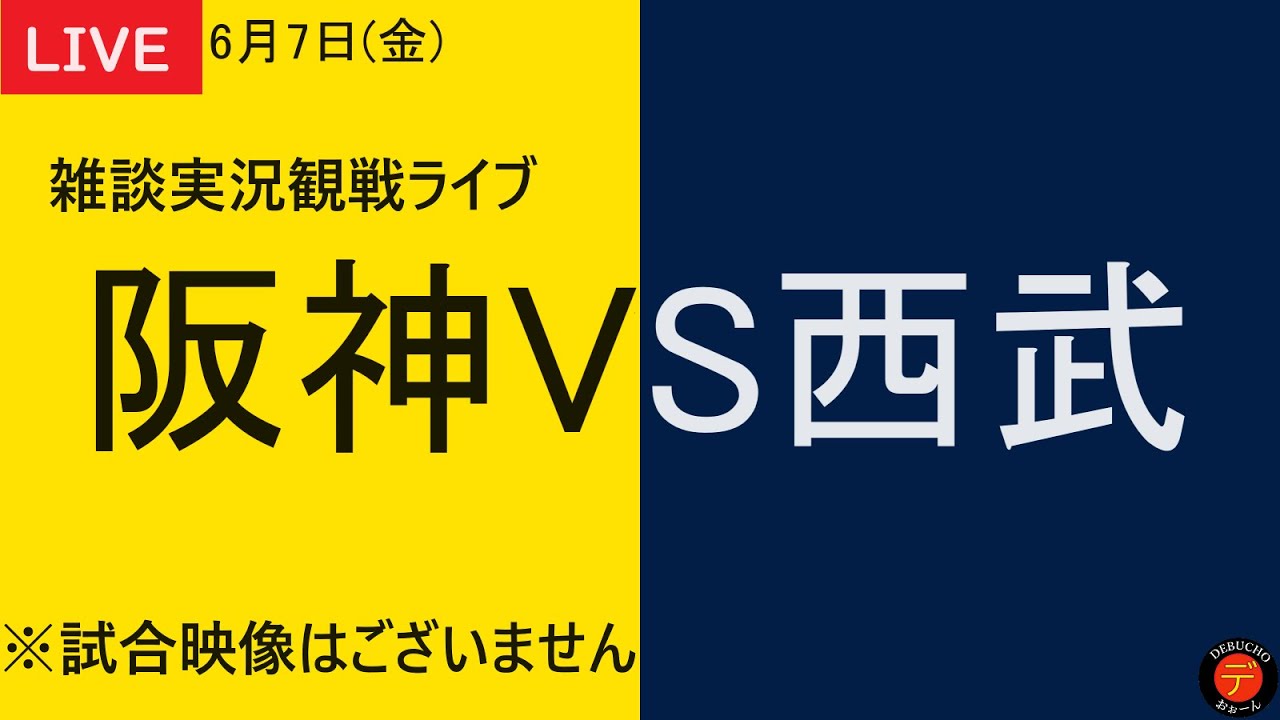 6月7日 阪神VS西武 【公式通販】
