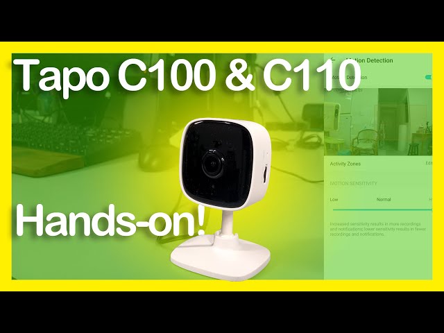 TAPO C100/C110 Smart and Cheap Surveillance CCTV Camera! 