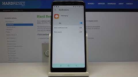 How to Manage Messages Notifications in ALCATEL 3V - Set Up & Customize Alerts