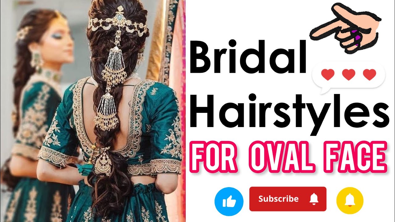 Bridal Hairstyles For Round Faces - 100+ Hairstyle Ideas For Round Face  Brides - YouTube