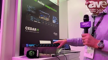 ISE 2020: CEDAR Showcases DNS8D Dialogue Audio Noise Suppression with Dante