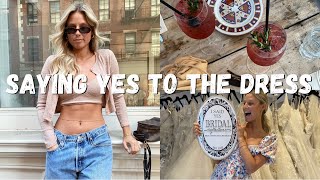 Saying Yes to the Dress in NYC + Birthday Weekend Vlog | Rachel Ratke