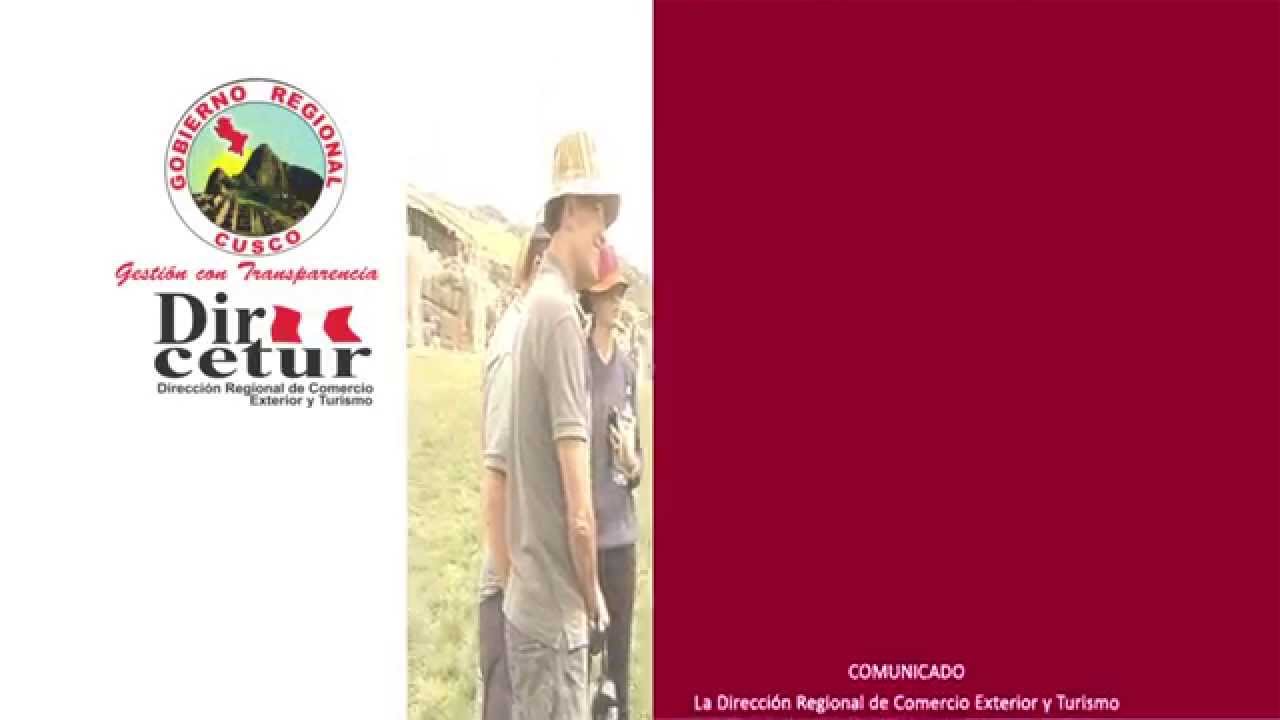 COMUNICADO DE DIRCETUR