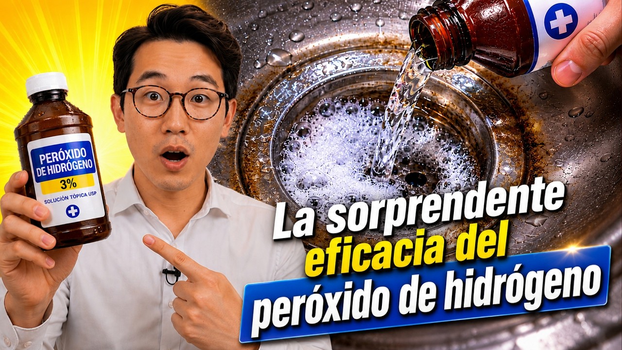 Vierte peróxido de hidrógeno en todos los desagües de tu casa esta noche: descubre por qué.