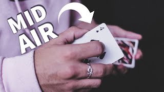 VISUALLY CHANGE a card in MID AIR- Color Change Tutorial