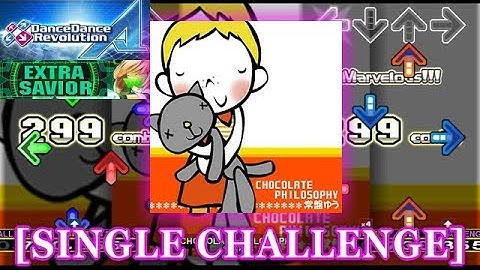 【DDR A】 CHOCOLATE PHILOSOPHY [SINGLE CHALLENGE] 譜面確認＋クラップ