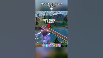 FLOATING FLY TECH GLITCH in Fortnite Season 4😳 (Chapter 6) #fortnite #foryou #shortsfeed #fy