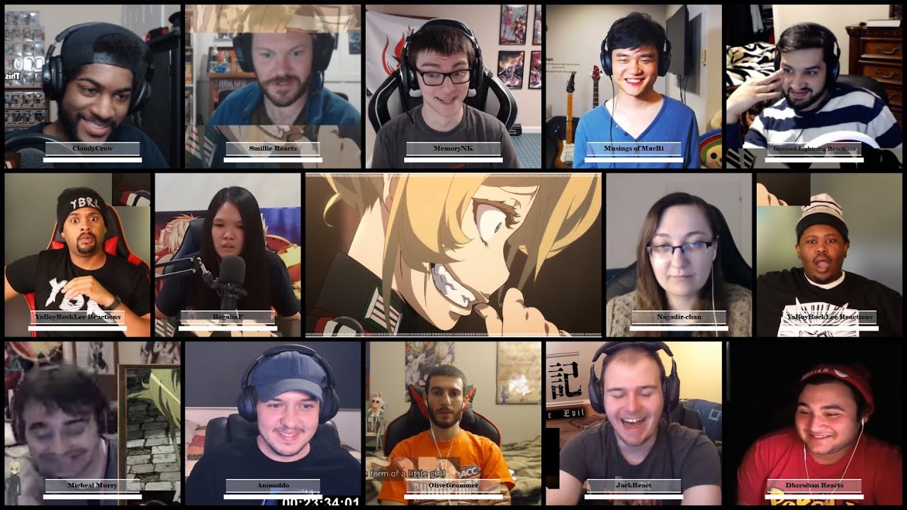 Saga of Tanya the Evil Ep 01 Reaction Mashup || Youjo Senki