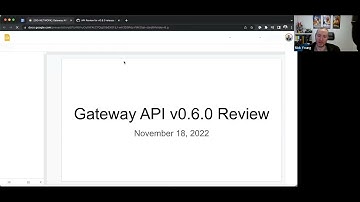 SIG Network Gateway API Bi-Weekly Meeting for 20221121