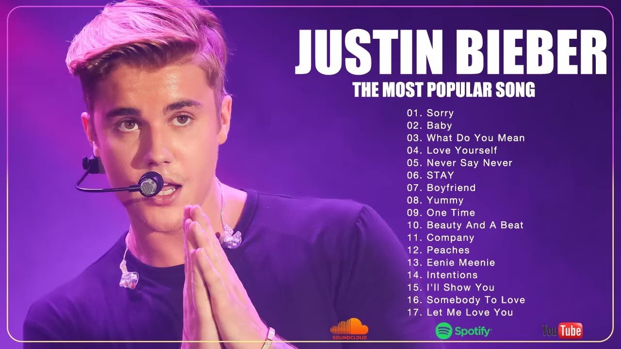 Justin Bieber Best Playlist  Justin Bieber Hot billboard 2023  Viral Songs 